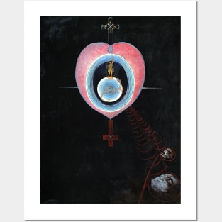 High Resolution Hilma af Klint The Dove No 7 Group Ix 1915 Posters and Art